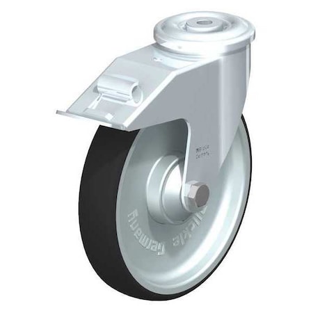 Kingpin Swivel Caster, PU, 8