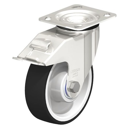 Swivel Plate Caster, PU, 8