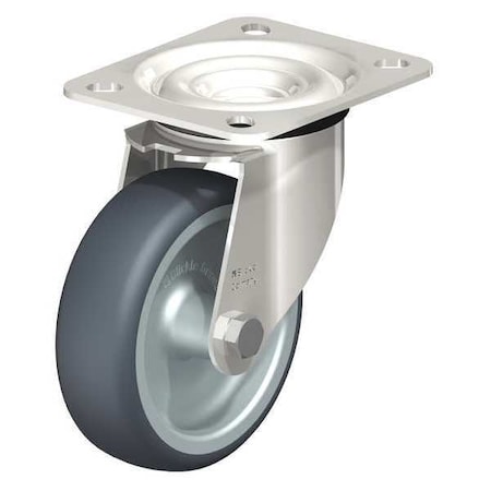 Swivel Plate Caster, TPR, 8
