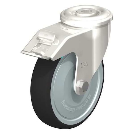 SS, Kingpin Swivel Caster, PU, 5