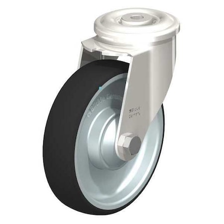SS, Kingpin Swivel Caster, PU, 8