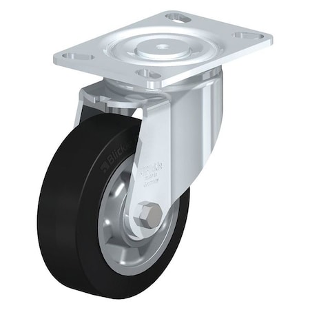 Swivel Plate Cstr, Solid Rbbr, 8