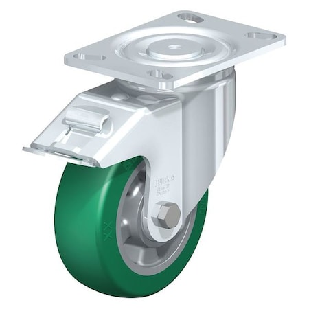 Swivel Plate Caster, PU, 8