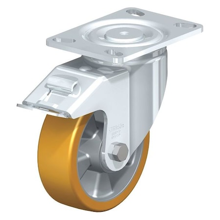 Swivel Plate Caster, PU, 6