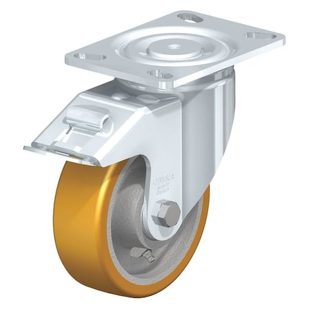 Swivel Plate Caster, PU, 6