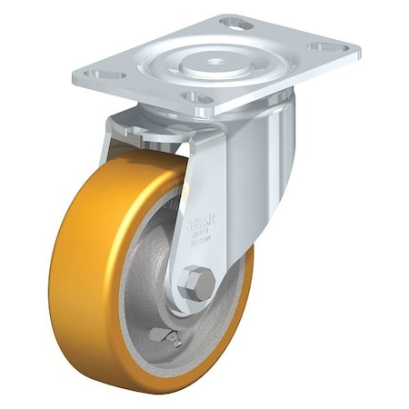 Swivel Plate Caster, PU, 8