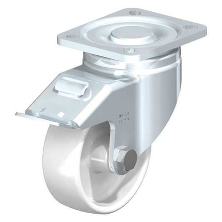 Swivl Plate Cstr, White Nylon, 4