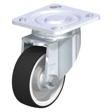 Swivel Plate Caster, PU, 4