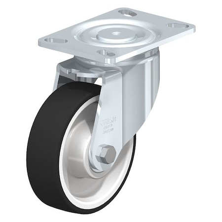 Swivel Plate Caster, PU, 8