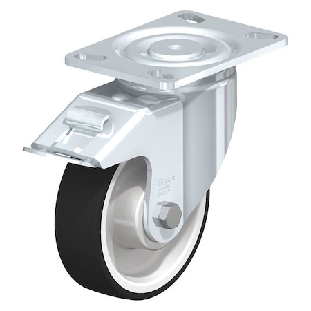Swivel Plate Caster, PU, 8