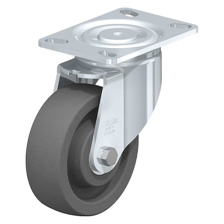 Swivel Plate Caster, Gry Nyln, 8