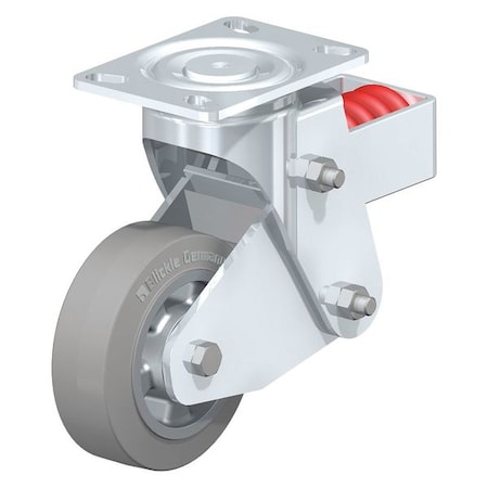 Swivel Plate Cstr, Solid Rbbr, 8