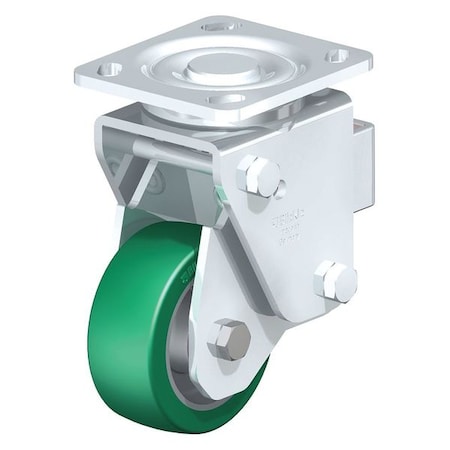 Swivel Plate Caster, PU, 4