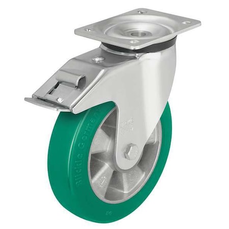 Swivel Plate Caster, PU, 4