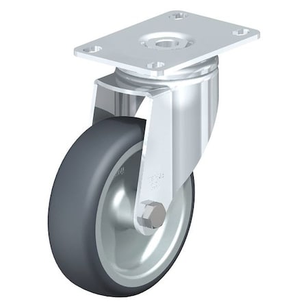 Swivel Plate Caster, TPR, 5