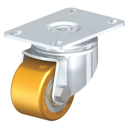 Swivel Plate Caster, PU, 2