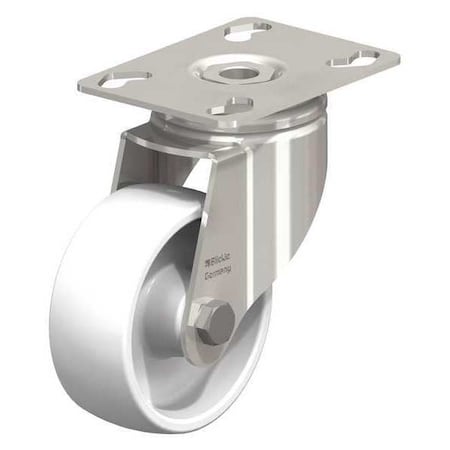 Swivel Plate Cstr, Wt Nyln, 3-1/8