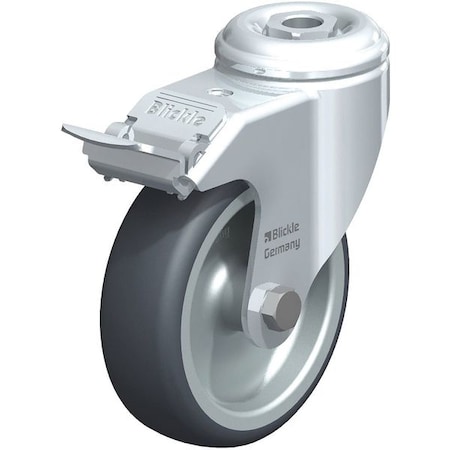 Kingpin Swivel Caster, TPR, 5