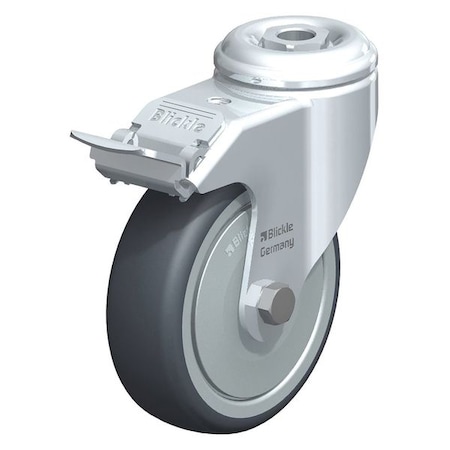 Kingpin Swivel Caster, TPR, 5