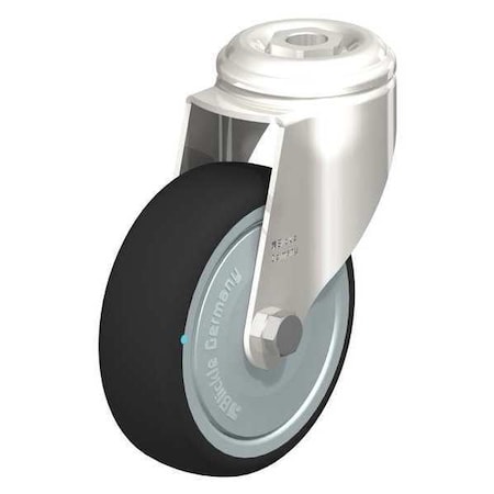 SS, Kingpin Swivel Caster, PU, 4