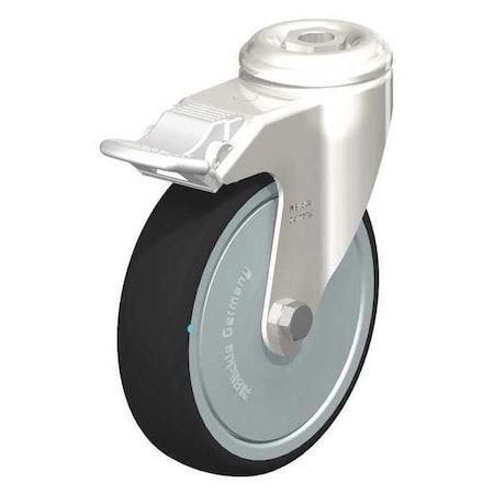 SS, Kingpin Swivel Caster, PU, 5