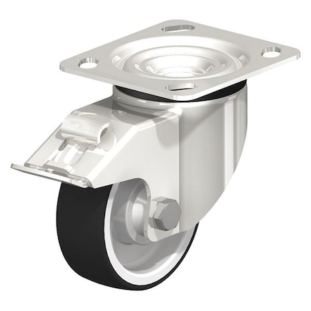 Swivel Plate Caster, PU, 5