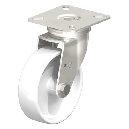 Swvl Plate Cstr, White Nylon, 3