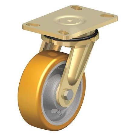Swivel Plate Caster, PU, 8