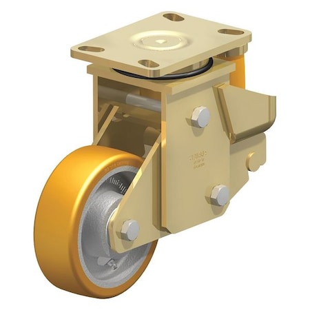 Swivel Plate Caster, PU, 6