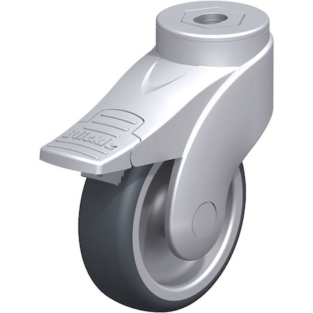 Kingpin Swivel Caster, TPR, 4