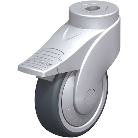 Kingpin Swivel Caster, TPR, 5