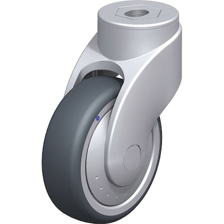 Kingpin Swivel Caster, TPR, 5