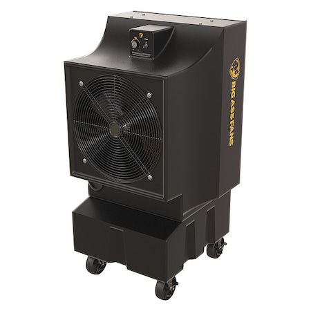 Portable Evaporative Cooler, 700 to 2, 800 cfm, 1, 200 sq ft, 16 gal, 1/2 hp, Direct MPN:F-EV1-1801