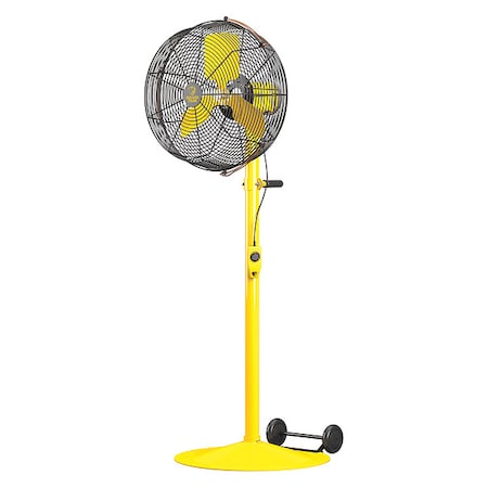 Standard-Duty Industrial Fan, Variable Speeds, Black, Controller, Mount MPN:F-AE1-2001L10S34
