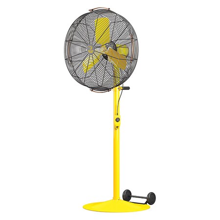 Standard-Duty Industrial Fan, Variable Speeds, Black, Controller, Mount MPN:F-AE1-2001L10S34V56