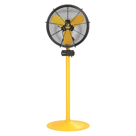 Standard-Duty Industrial Fan, Variable Speeds, Black, Controller, Mount MPN:F-AE1-2001L10S34V56