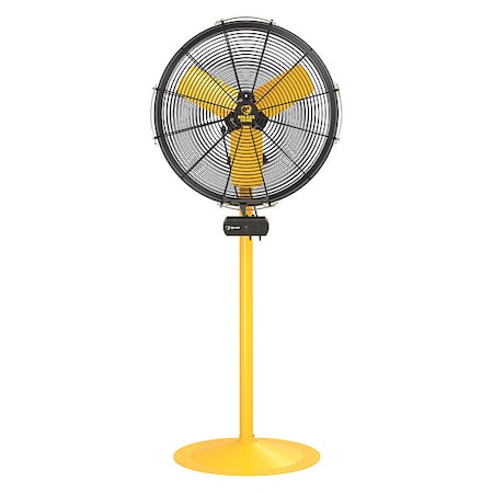Standard-Duty Industrial Fan, Variable Speeds, Black, Controller, Mount MPN:F-AE1-2401L10S34V56