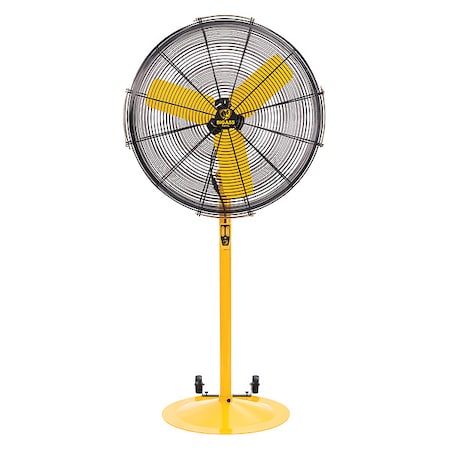 Standard-Duty Industrial Fan, Variable Speeds, Black, Controller, Mount MPN:F-AE1-3001L10S34