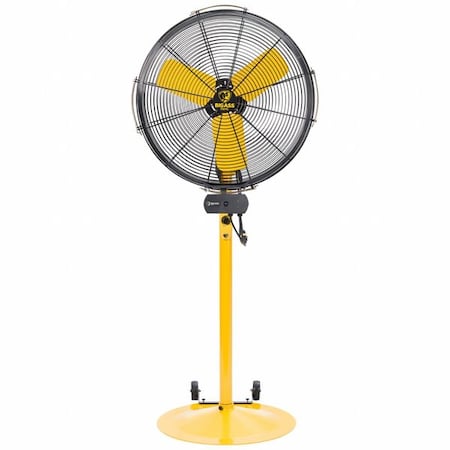 Corrosion Resistant Industrial Fan, Mobile Mount with Wheels Mount, 36-1/2 in Blade Dia, 120V MPN:F-AE1-3601L10S34