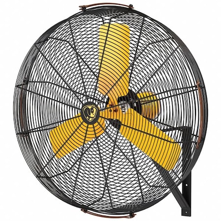 Corrosion Resistant Industrial Fan, Wall Mount, 36-1/2 in Blade Dia, 120V, 10, 303 cfm MPN:F-AE1-3601L13S34