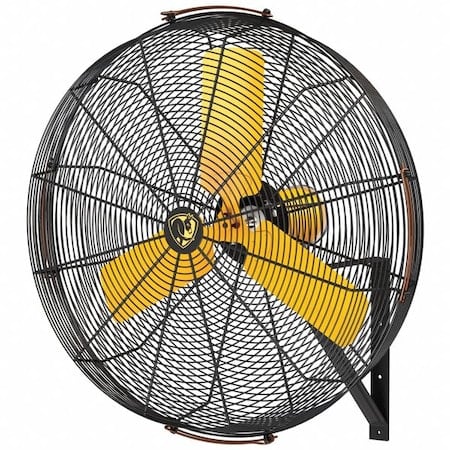 Corrosion Resistant Industrial Fan, Wall Mount, 36-1/2 in Blade Dia, 120V, 10, 303 cfm MPN:F-AE1-3601L13S34V56