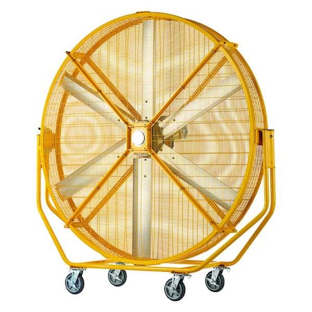 High Visibility Industrial Fan, 8 ft. Portable Floor Fan (F-AG2-0801) MPN:F-AG2-0801