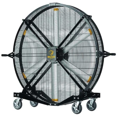 PortableFan, 72inDia, Black, Mobile, Plug-In MPN:F-BJ1-0601