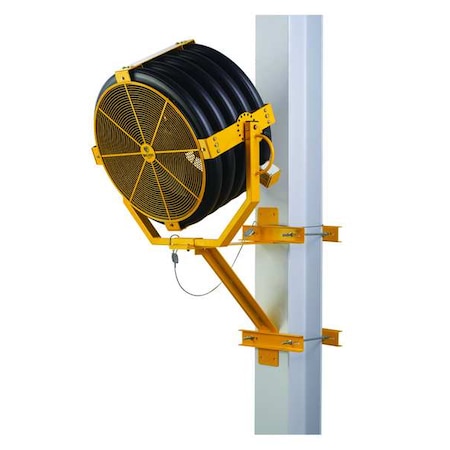 MountedFan, Yellow, 30inDia, Alum, 3Blade MPN:F-YJ1-0310L13S34