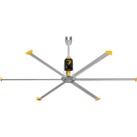 Big Ass Fans® Powerfoil® 6 16' HVLS Industrial Ceiling Fan 3 Phase 104315 CFM 208V F-PF63-1603S34