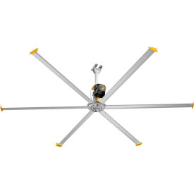 Big Ass Fans® Powerfoil® 6 20' HVLS Industrial Ceiling Fan 1 Phase 159779 CFM 208V F-PF63-2002S34S65