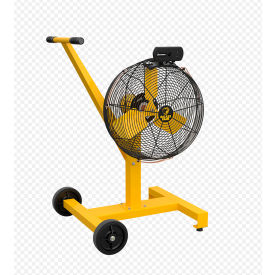 Big Ass Fans AirEye Directional Fan with Pedestal Mount & Wheel Kit with AEOS 20