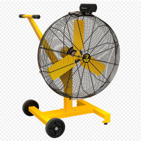 Big Ass Fans AirEye Directional Fan with Pedestal Mount/Low Rider Base with AEOS 30