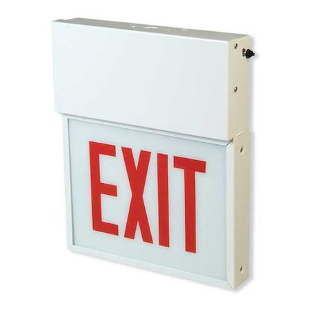 LED Exit Sign, Chicago MPN:ECXL2RWW-U
