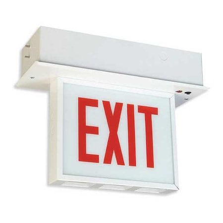 LED Exit Sign, Recessed Chicago MPN:ERCXL2RWW-U